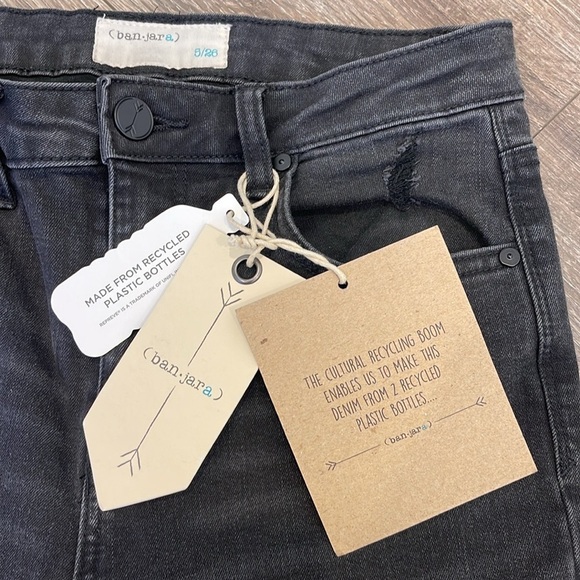 ban•jara flare bell bottom jeans size 5/26 - Picture 2 of 5